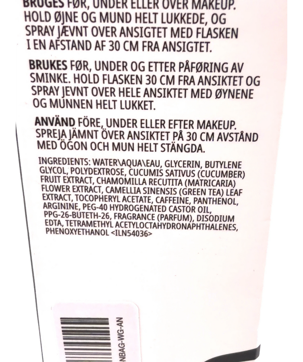 MAC Fix+, size 100ml — fabric detail