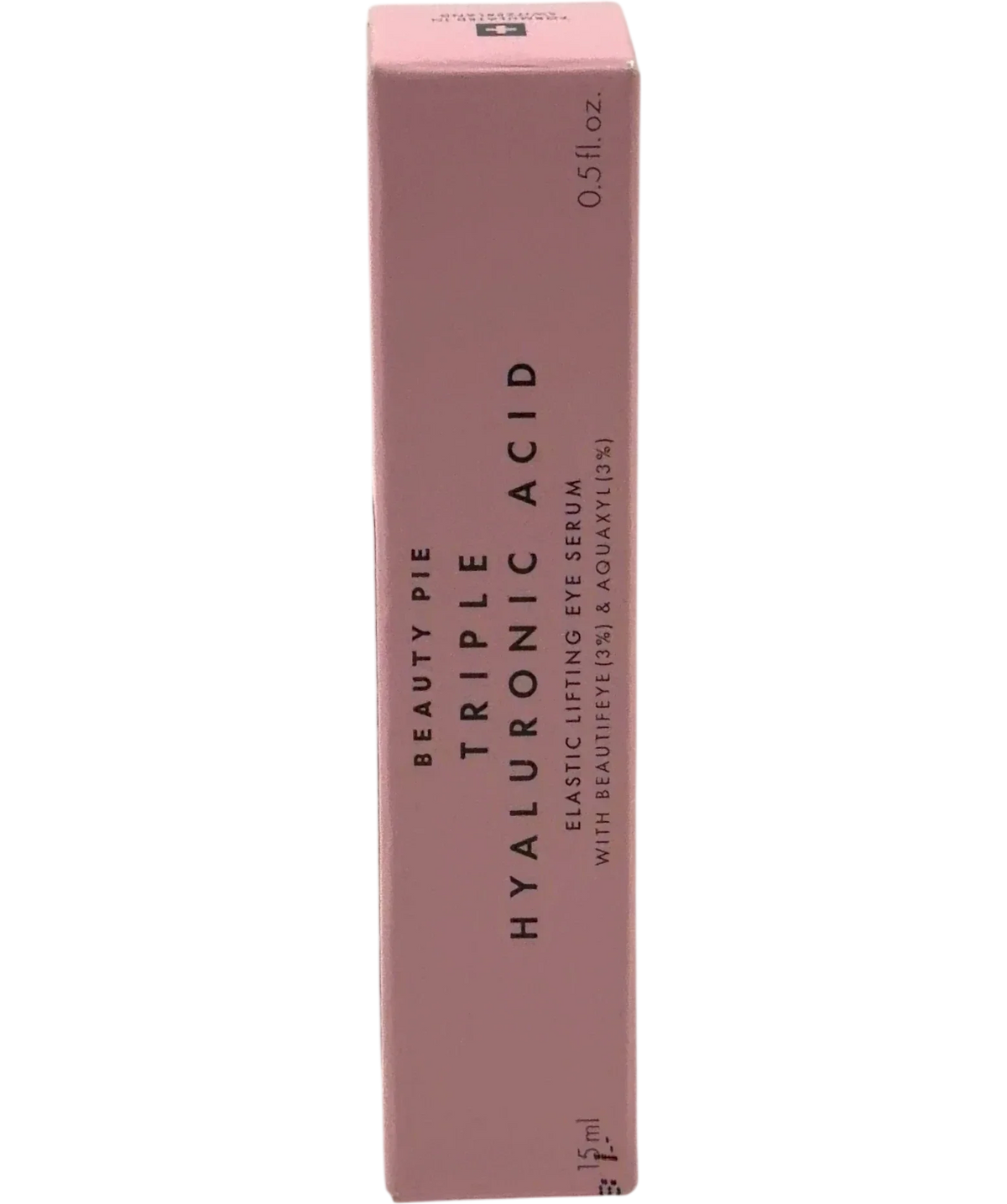 Beauty Pie TRIPLE HYALURONIC ACID ELASTIC LIFTING EYE SERUM WITH BEAUTIFEYE (3%) & AQUAXYL (3%), size 0.5fl.oz — front