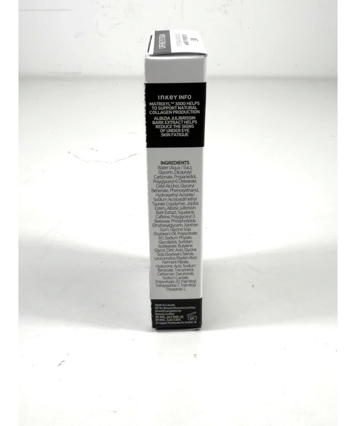 The Inkey List CAFFEINE EYE CREAM, size 15ml — fabric detail