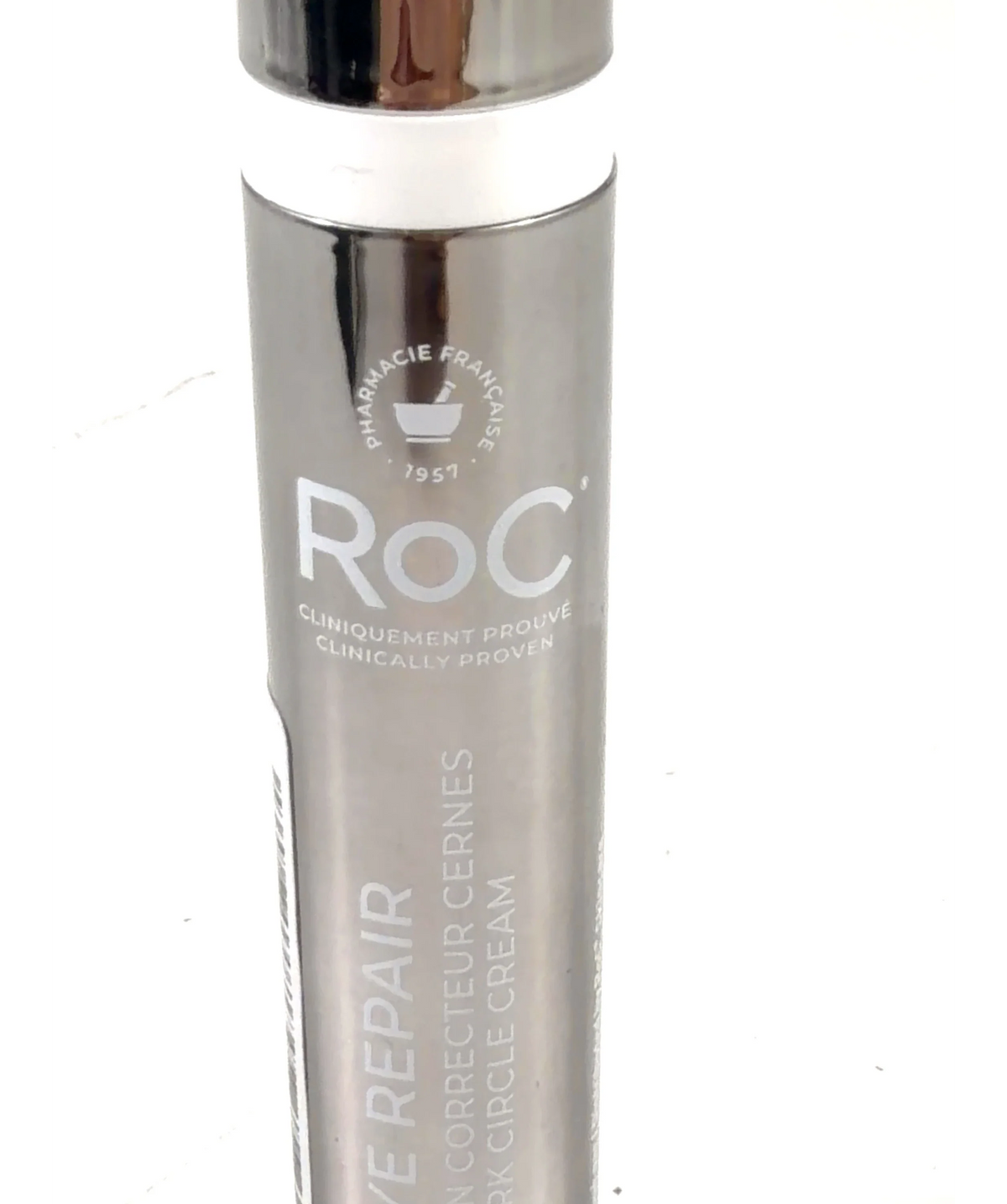 roc Derm Correxion Eye Repair Dark Circle Cream, size 15ml — label