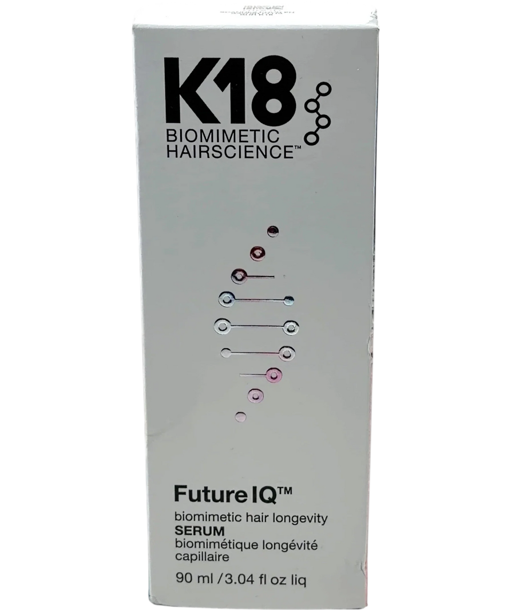 K18 FutureIQ™ Biomimetic Hair Longevity Serum, size 90ml — front