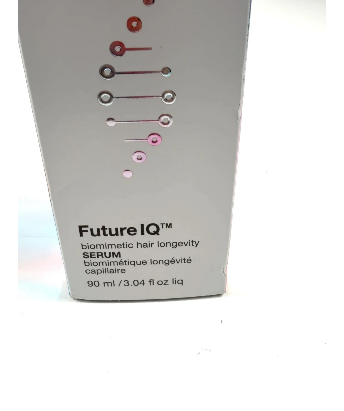 K18 FutureIQ™ Biomimetic Hair Longevity Serum, size 90ml — care label