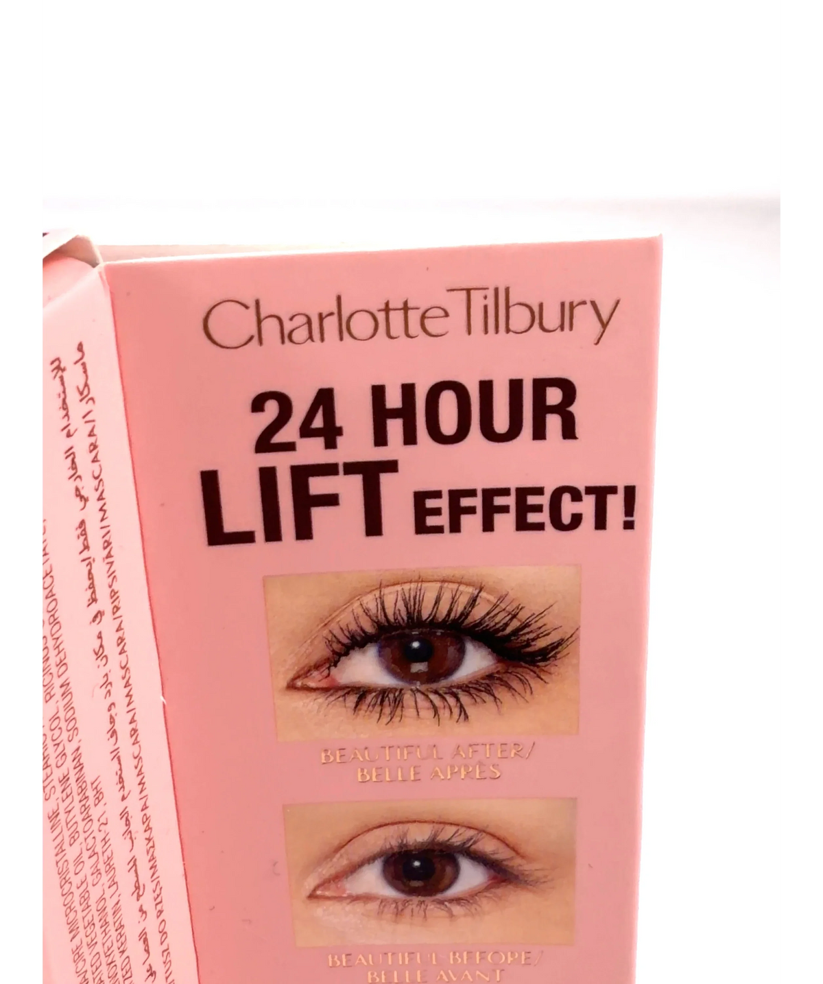 Charlotte Tilbury SUPER BLACK PILLOW TALK PUSH UP LASHES!, size 10ml — label