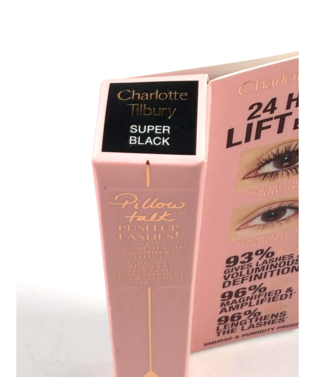 Charlotte Tilbury SUPER BLACK PILLOW TALK PUSH UP LASHES!, size 10ml — fabric detail