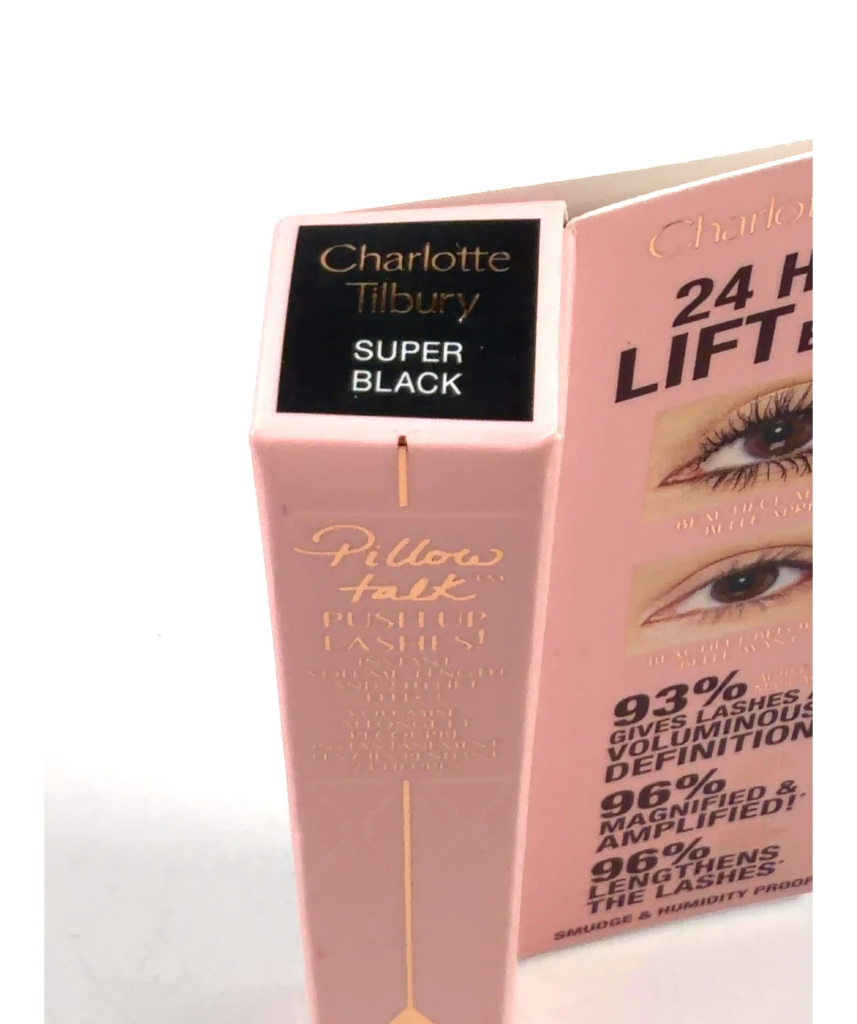 Charlotte Tilbury SUPER BLACK PILLOW TALK PUSH UP LASHES!, size 10ml — fabric detail