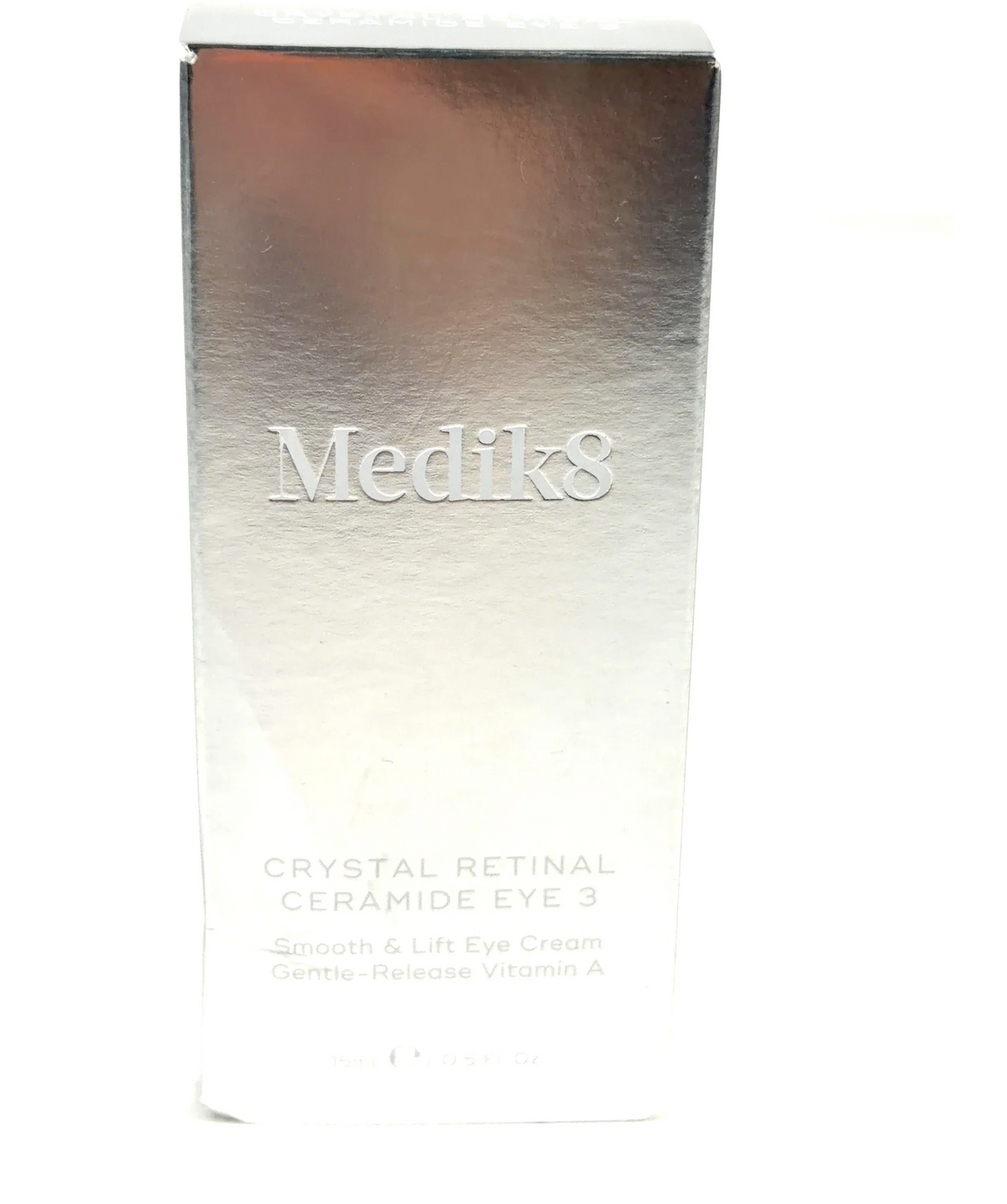 medik8 Crystal Retinal Ceramide Eye 3, size 15ml — label