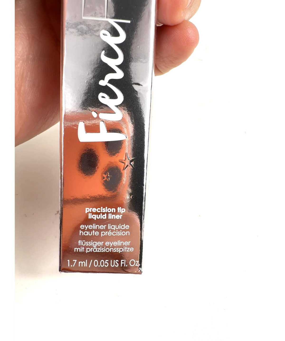 Ciaté London BLACK Fierce Flicks Precision Tip Liquid Liner, size 1.7ml — care label