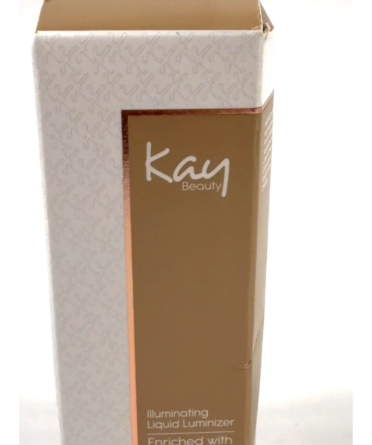KAY BEAUTY Champagne Illuminating Liquid Luminizer, size 8.5ml — label