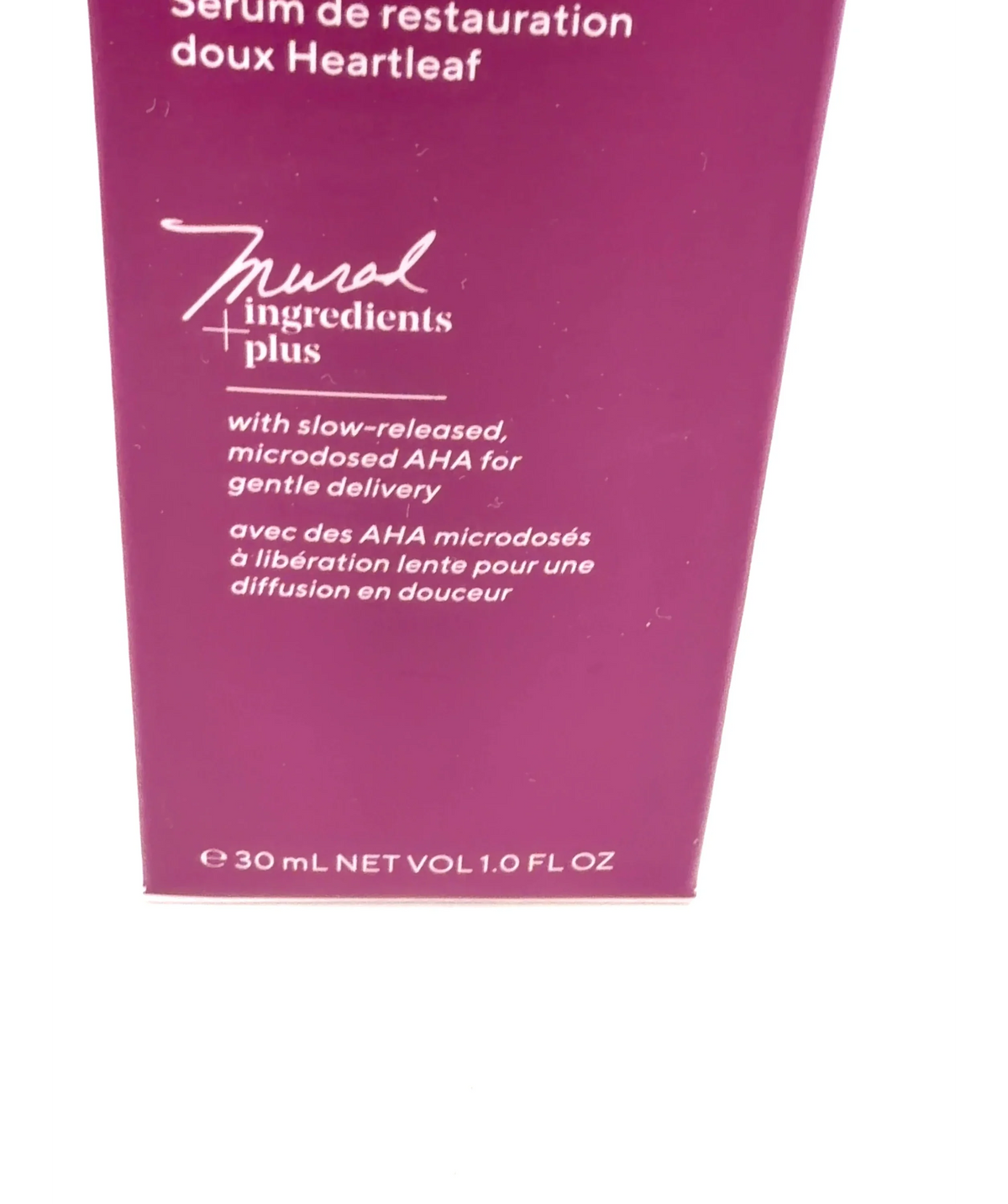Murad Heartleaf Gentle Resurfacing Serum, size 30ml — care label