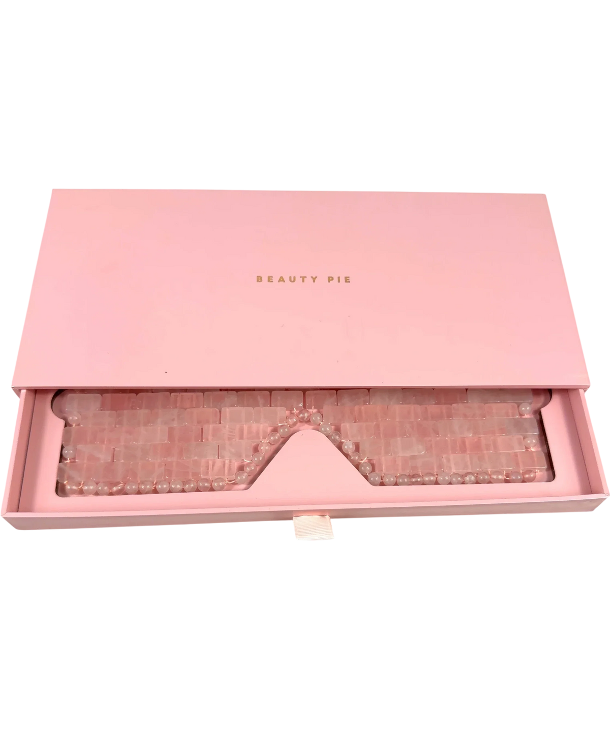 Beauty Pie Rose quartz eye mask — back