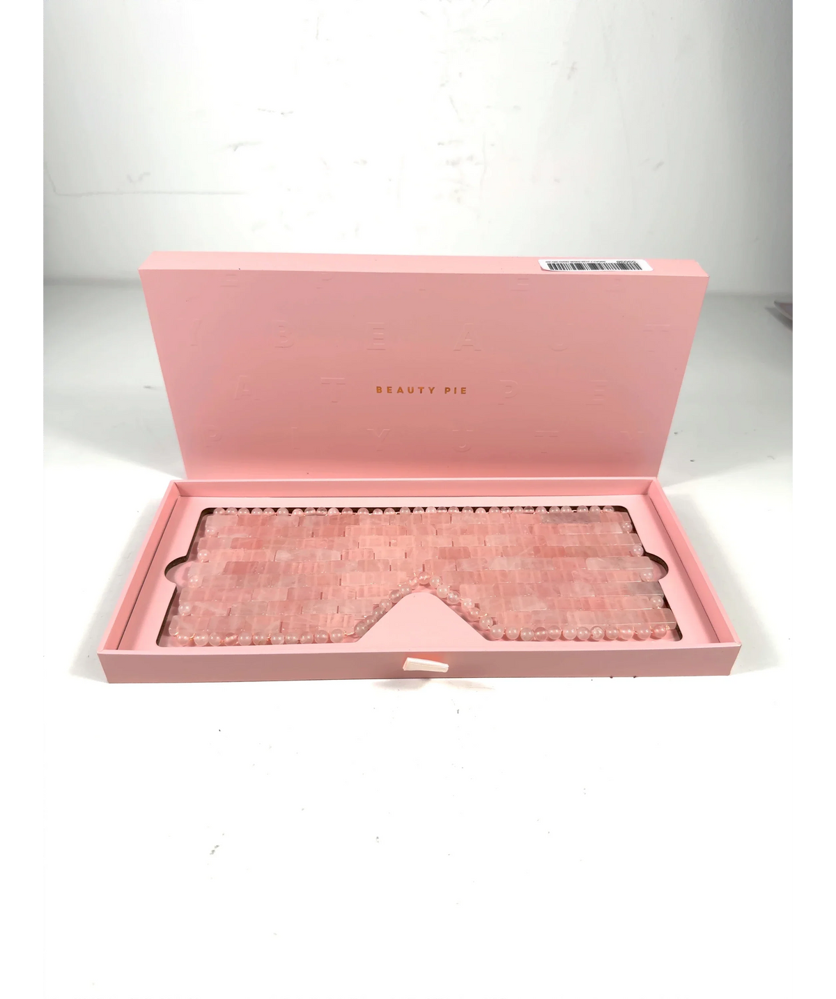 Beauty Pie Rose quartz eye mask — detail