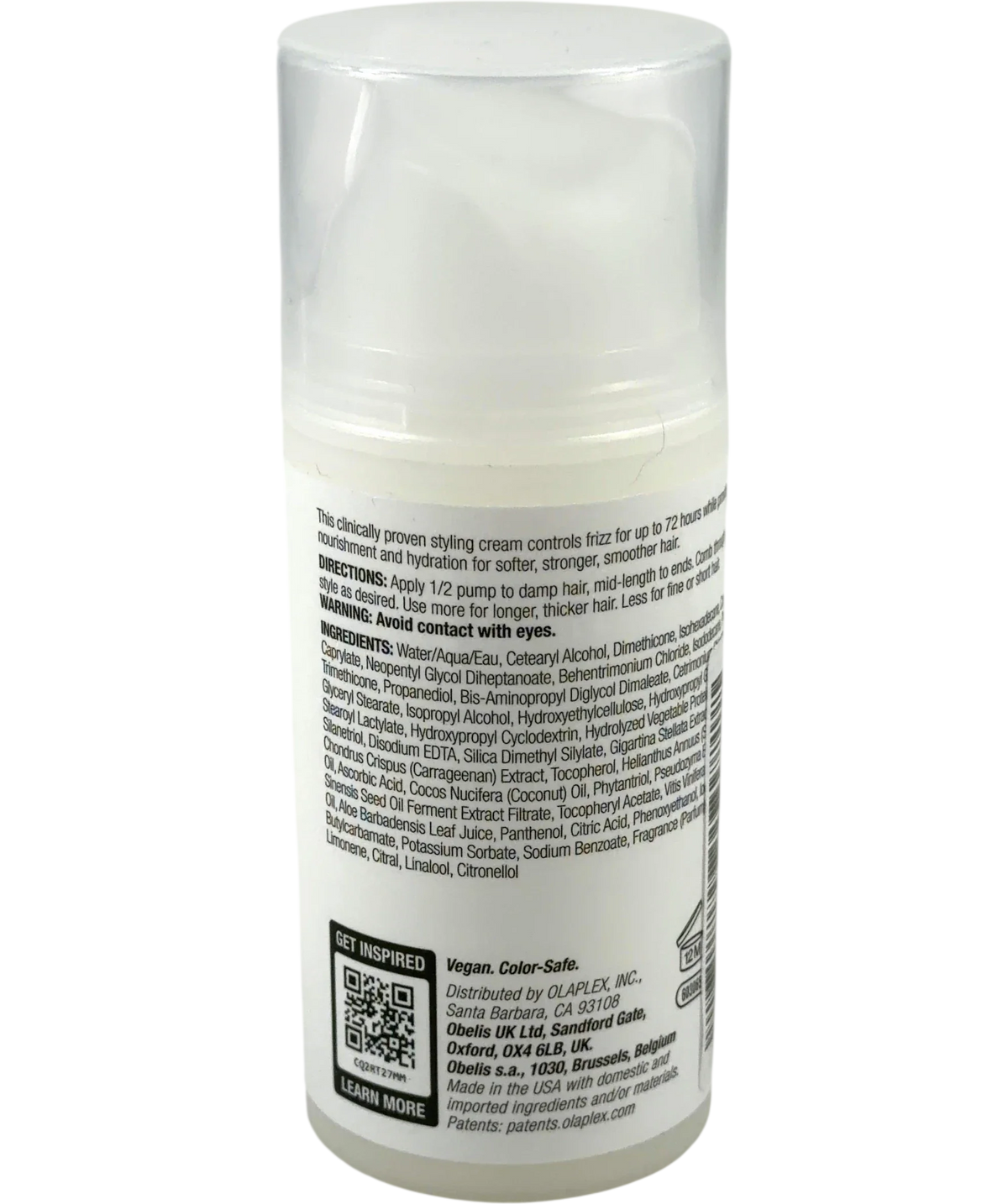 Olaplex BOND SMOOTHER, size 100ml — back