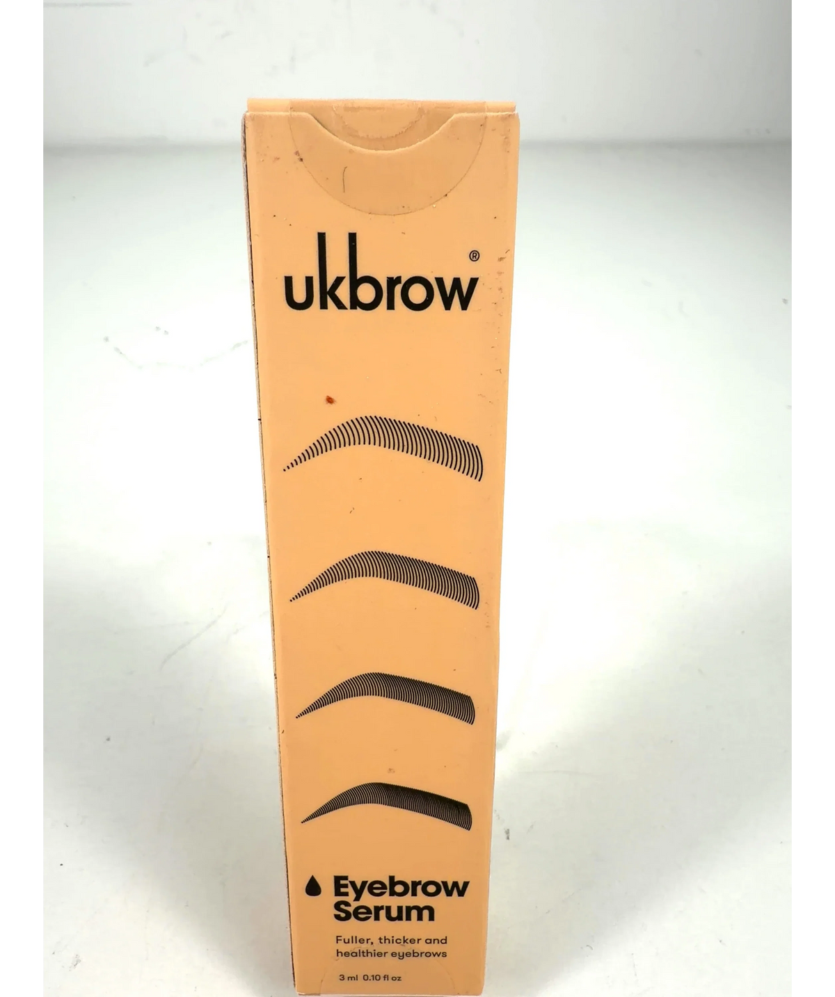 UKBROW Eyebrow Serum, size 3ml — label