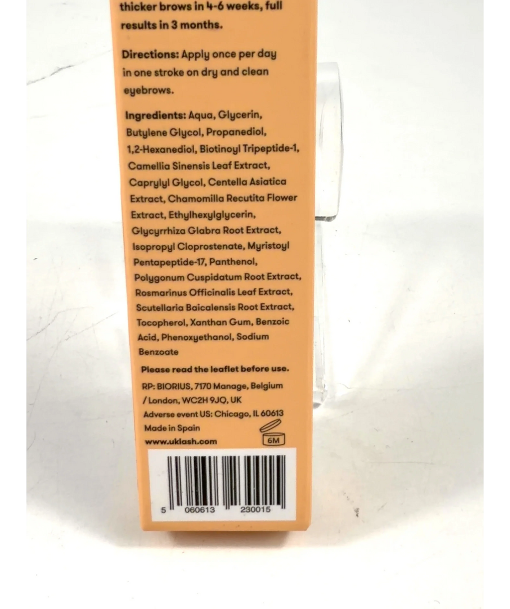 UKBROW Eyebrow Serum, size 3ml — fabric detail