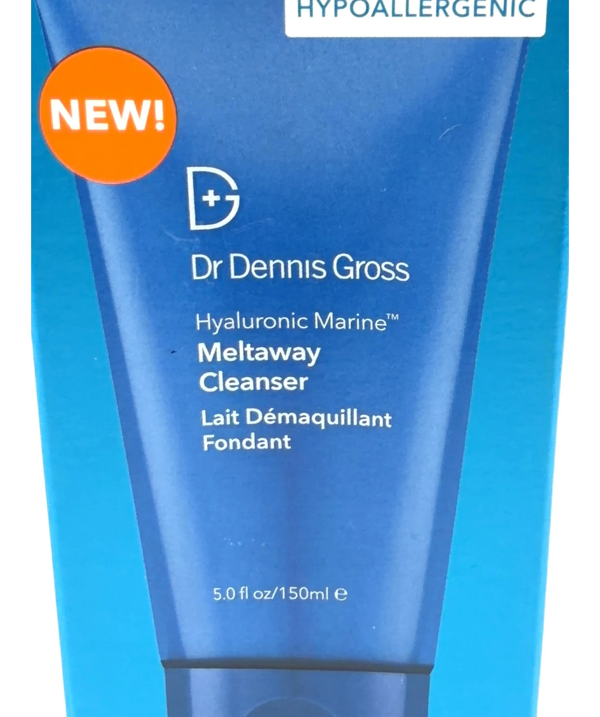 Dr Dennis Gross Hyaluronic Marine Meltaway Cleanser, size 150ml — label