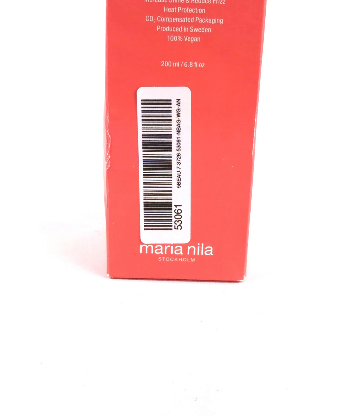 Maria Nila GLOSS COAT, size 200ml — label
