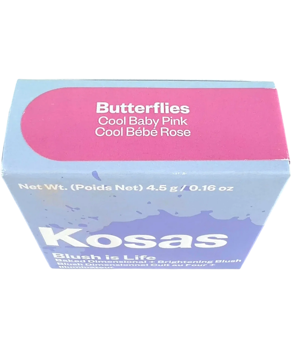 Kosas Butterflies Blush is Life, size 4.5g — back