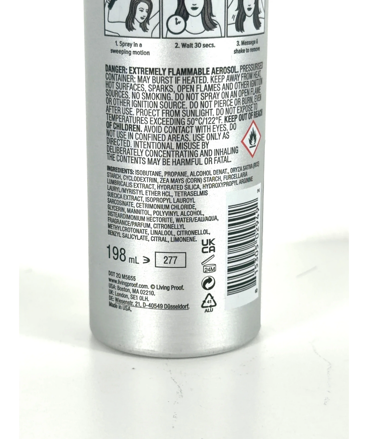 Living Proof Perfect hair Day advanced clean dry shampoo, size 198ml — detail