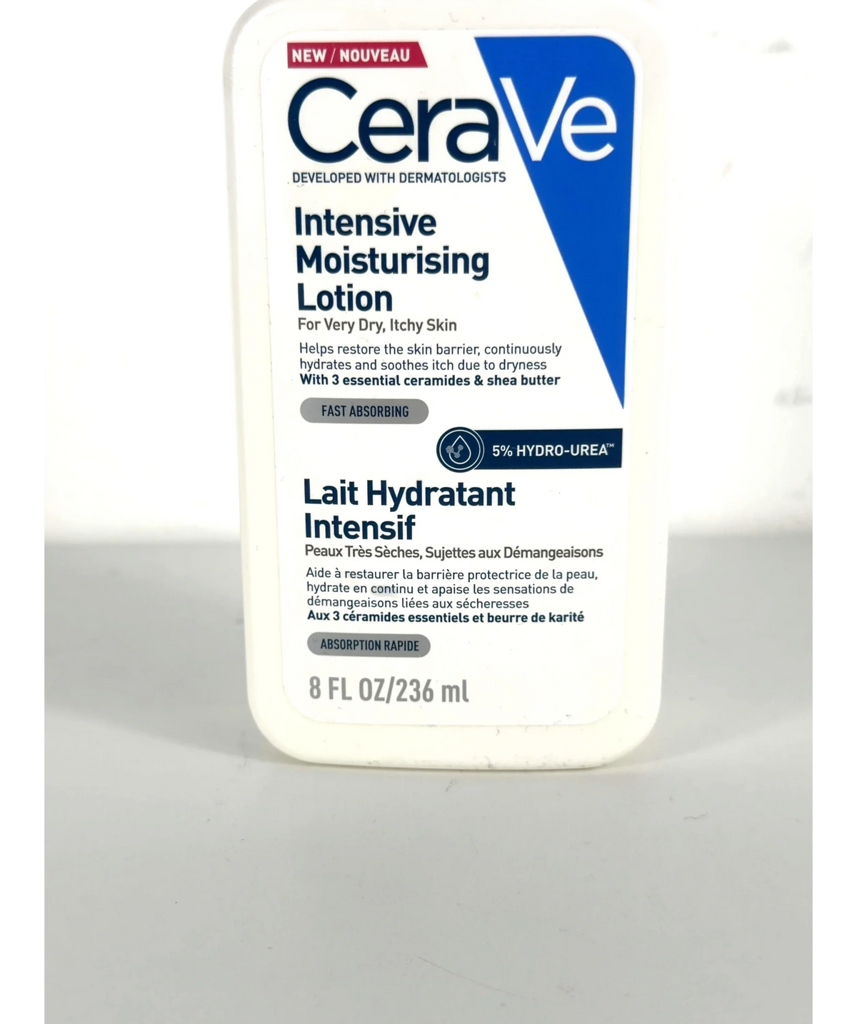 Cerave Intensive Moisturising Lotion, size 236ml — care label