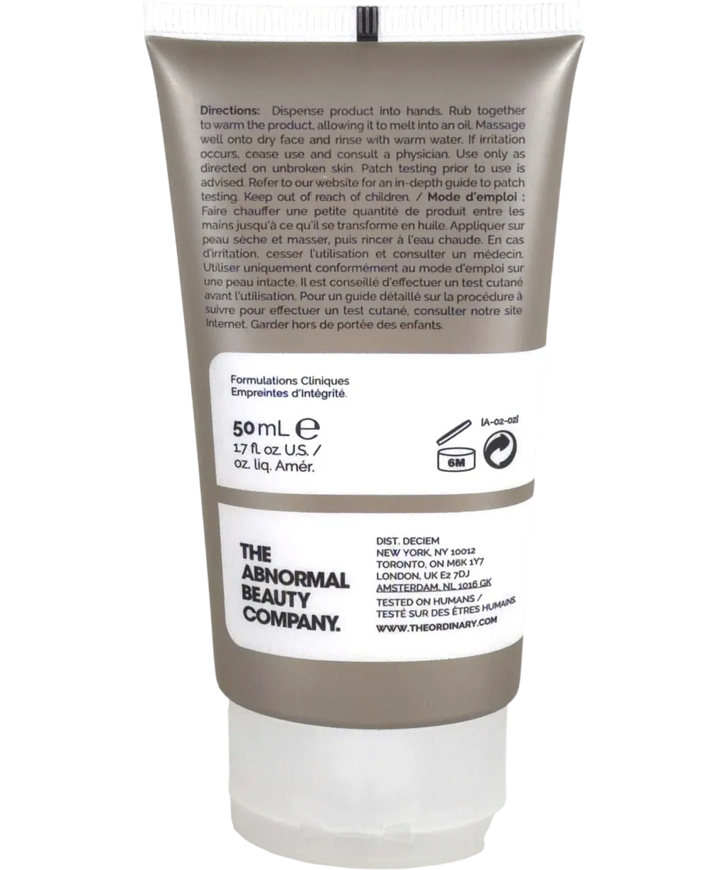 The Ordinary Squalane Cleanser 50ml, size 50ml — back