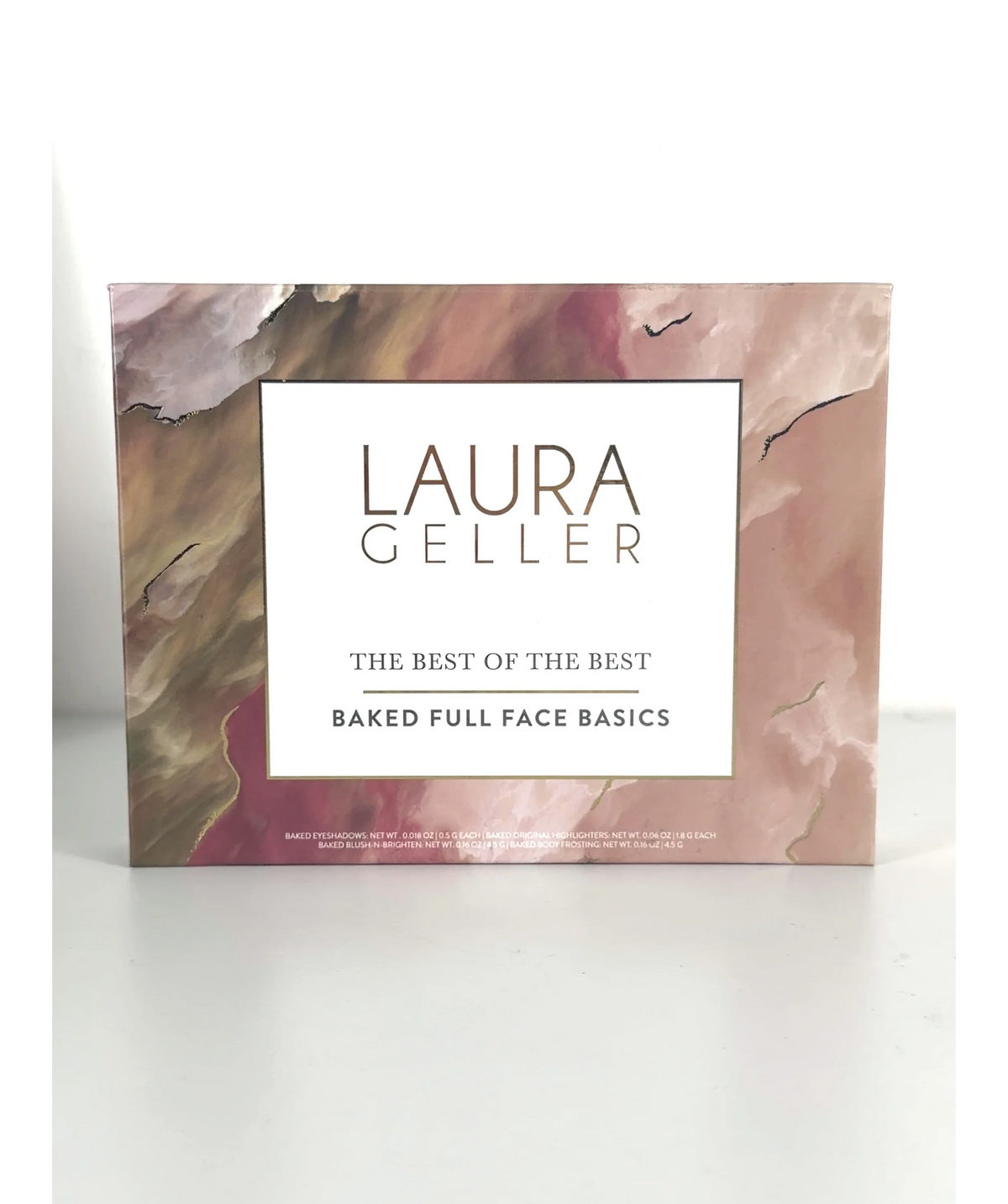 LAURA GELLER Universal The Best of the Best Baked Face Palette, size 13.5g — label