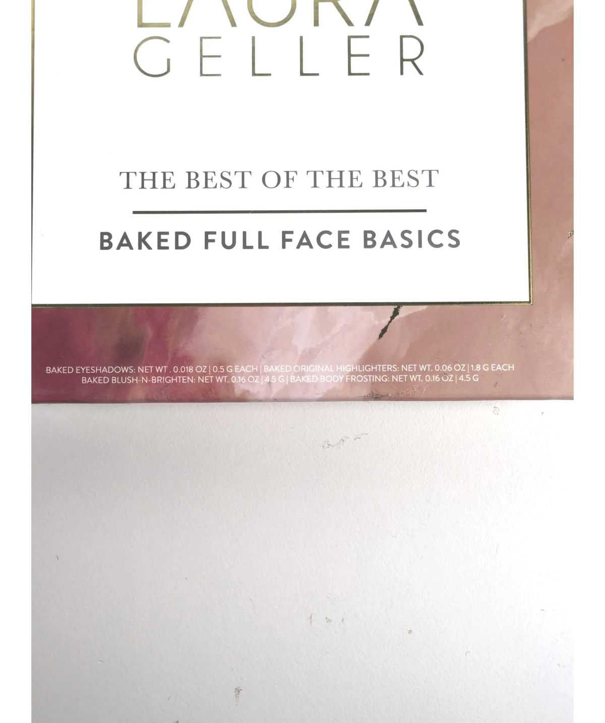 LAURA GELLER Universal The Best of the Best Baked Face Palette, size 13.5g — care label