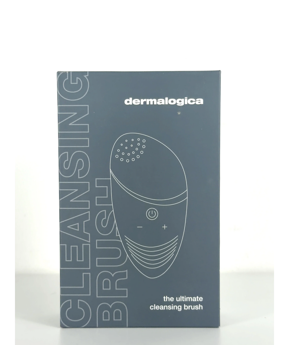 Dermalogica grey Ultimate Cleansing Brush — label