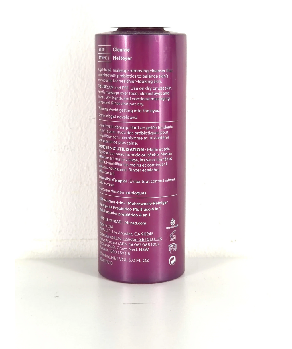 Murad Prebiotic 4-in-1 MultiCleanser, size 148ml — fabric detail