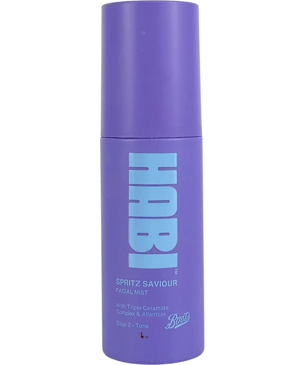BOOTS purple Spritz Saviour Face Mist, size 95ml — front