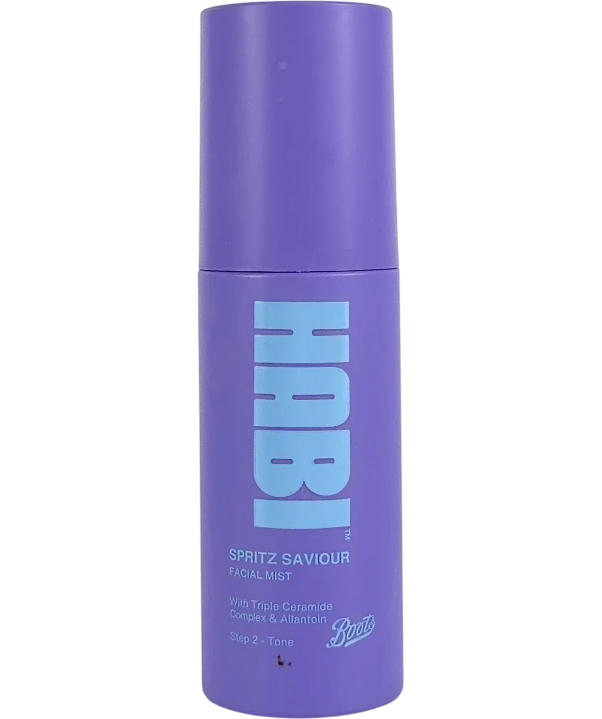 BOOTS purple Spritz Saviour Face Mist, size 95ml — front
