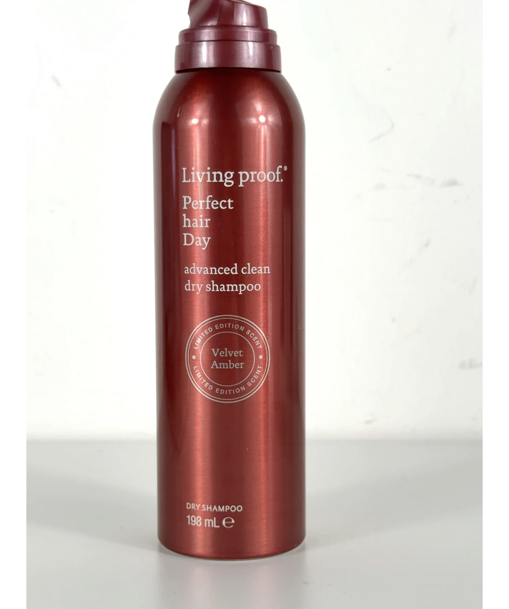 Living Proof Velvet Amber Perfect hair Day Advanced Clean Dry Shampoo, size 198ml — label