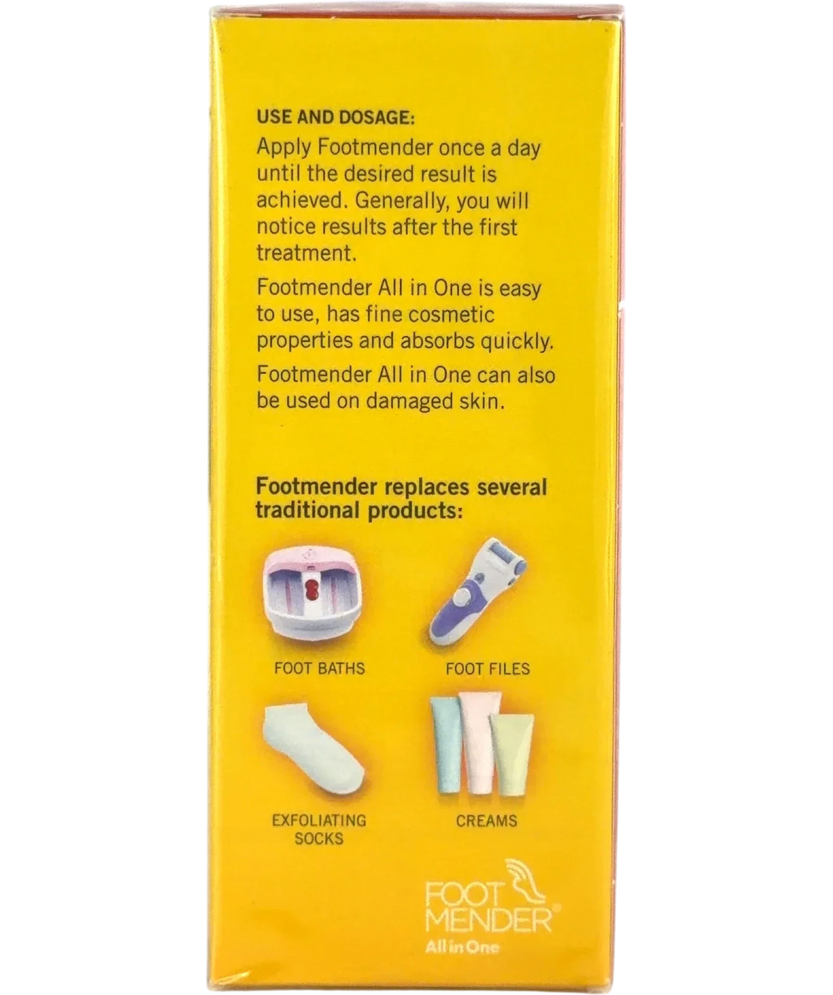 Footmender All in One, size 100ml — back