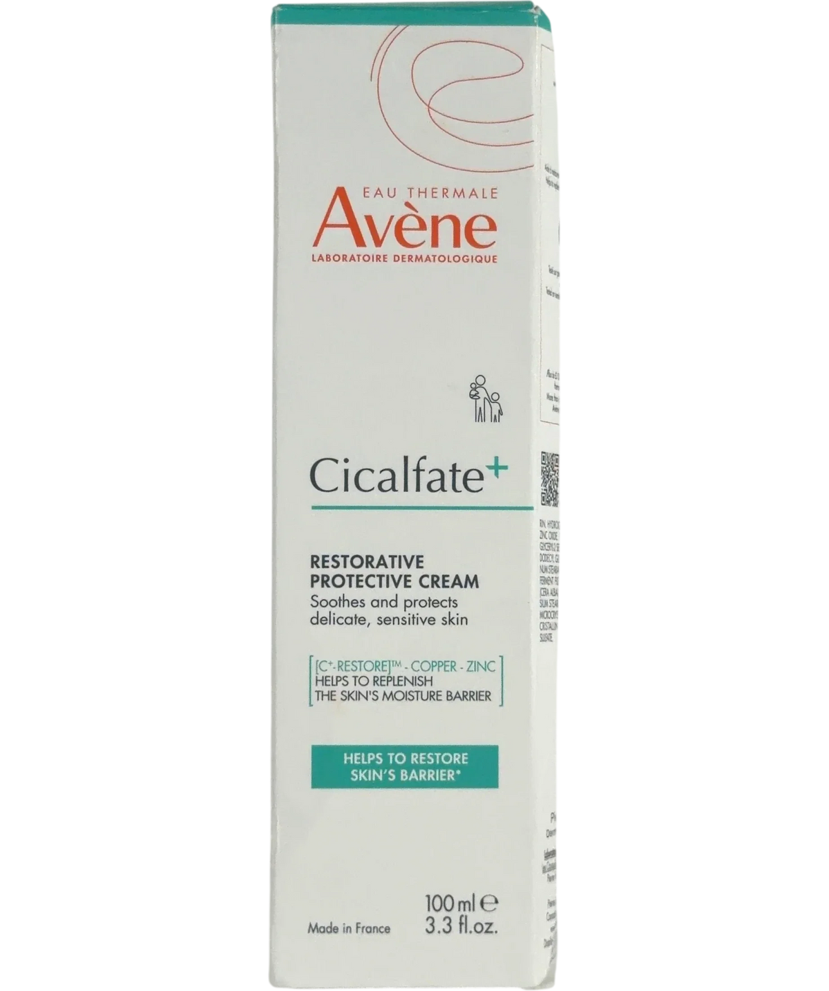 Avène Cicalfate+ Restorative Protective Cream, size 100ml — back