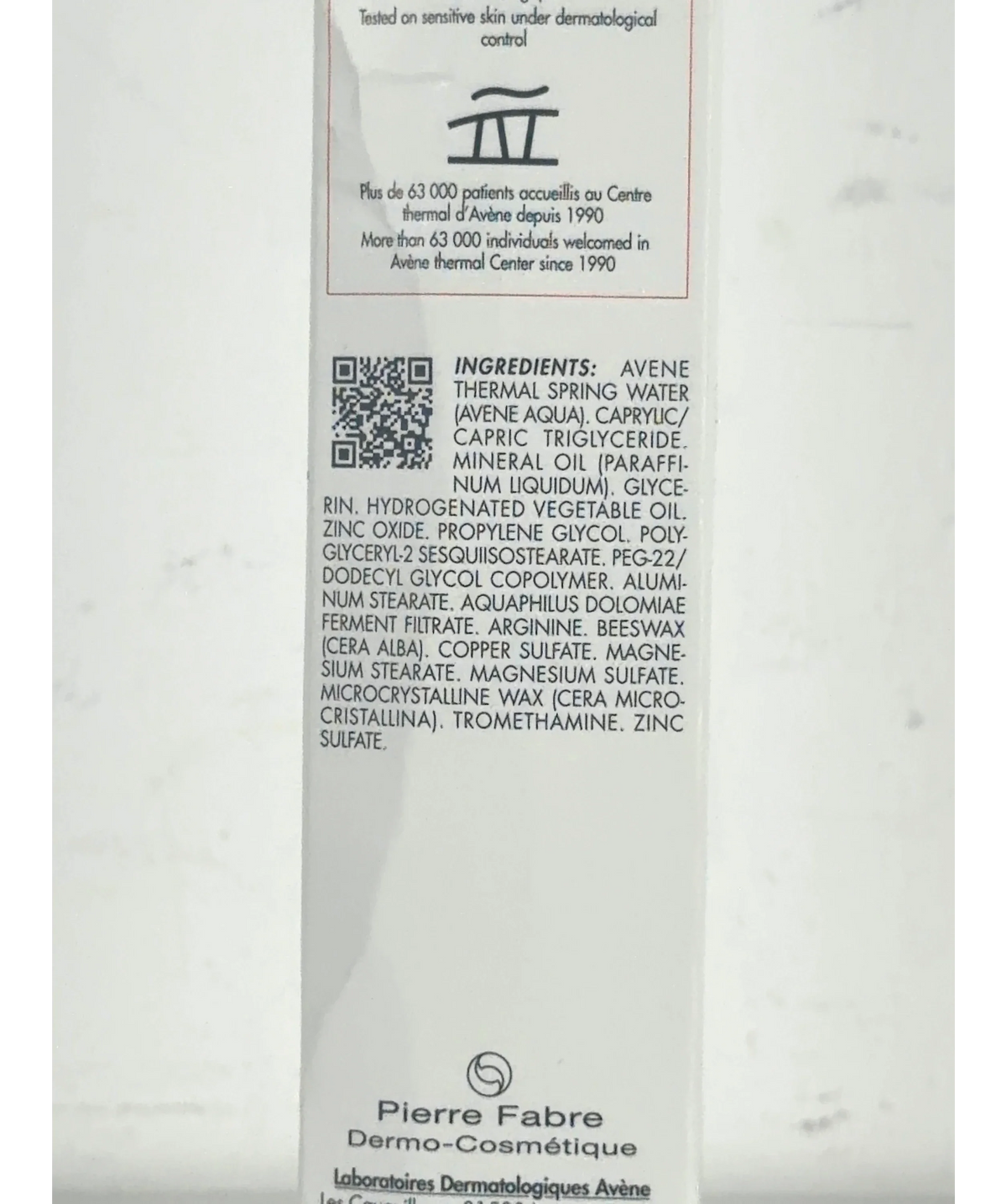 Avène Cicalfate+ Restorative Protective Cream, size 100ml — fabric detail