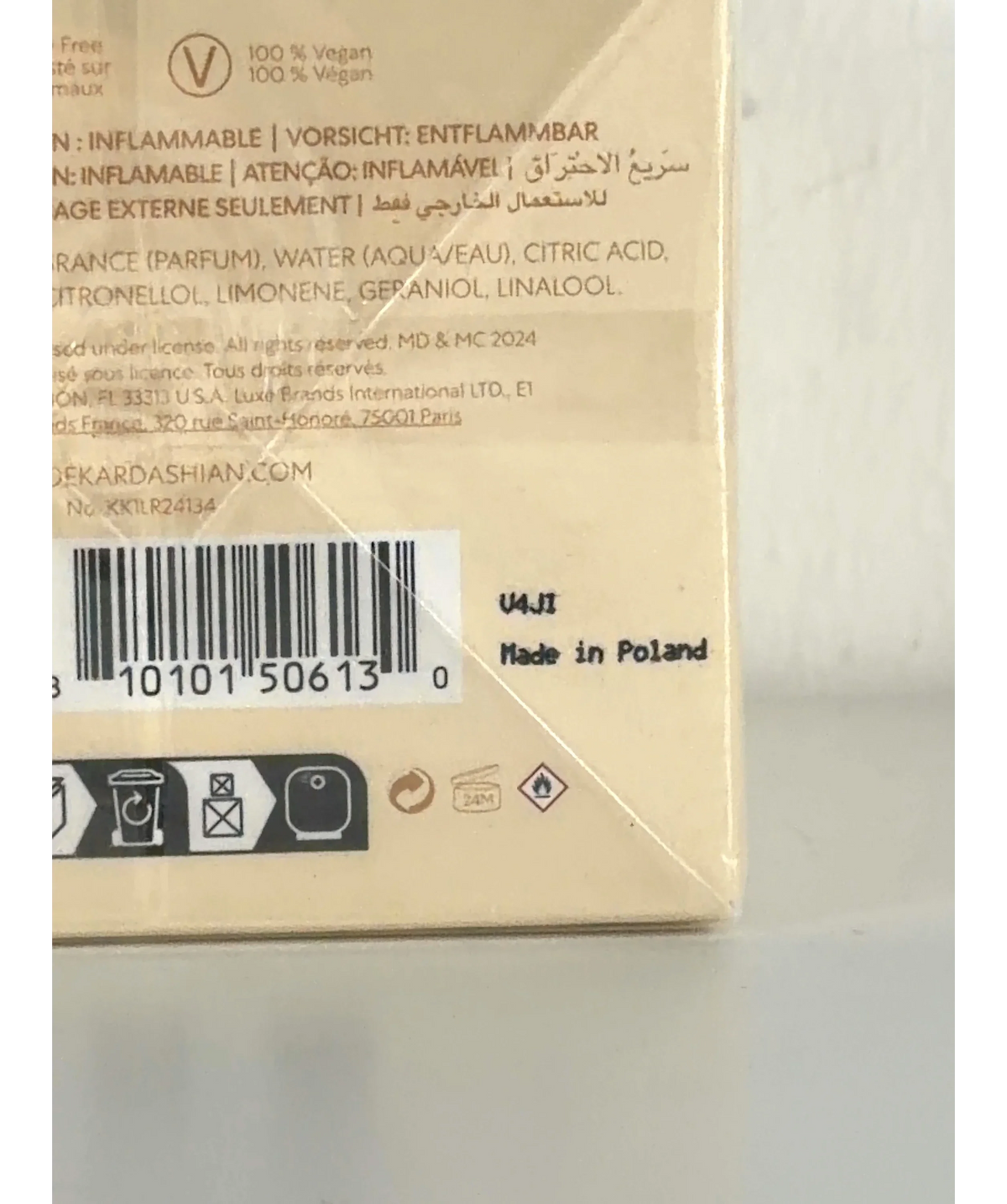 Khloé Kardashian XO KHLOÉ, size 100ml — detail