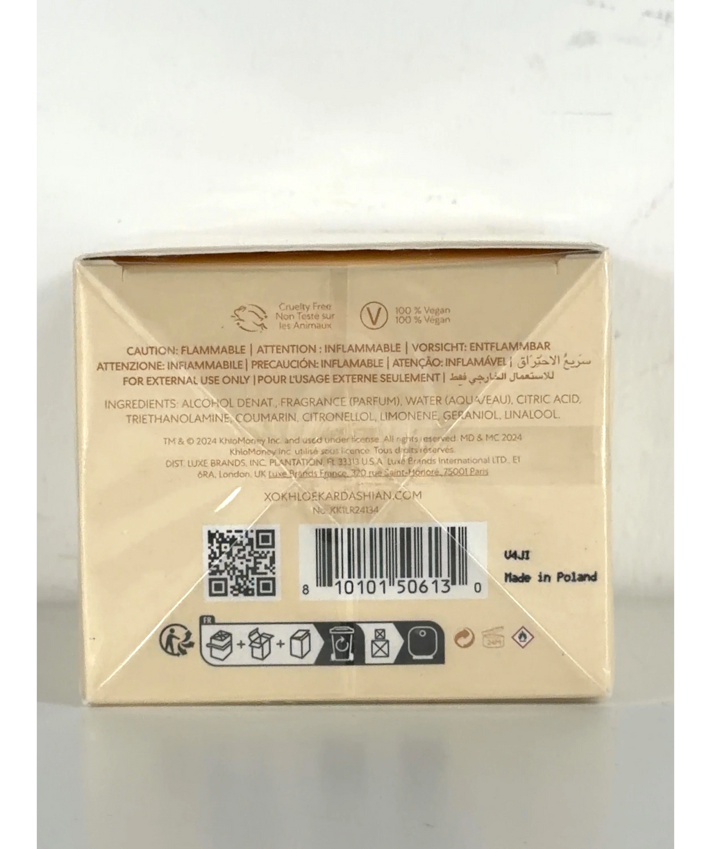 Khloé Kardashian XO KHLOÉ, size 100ml — fabric detail