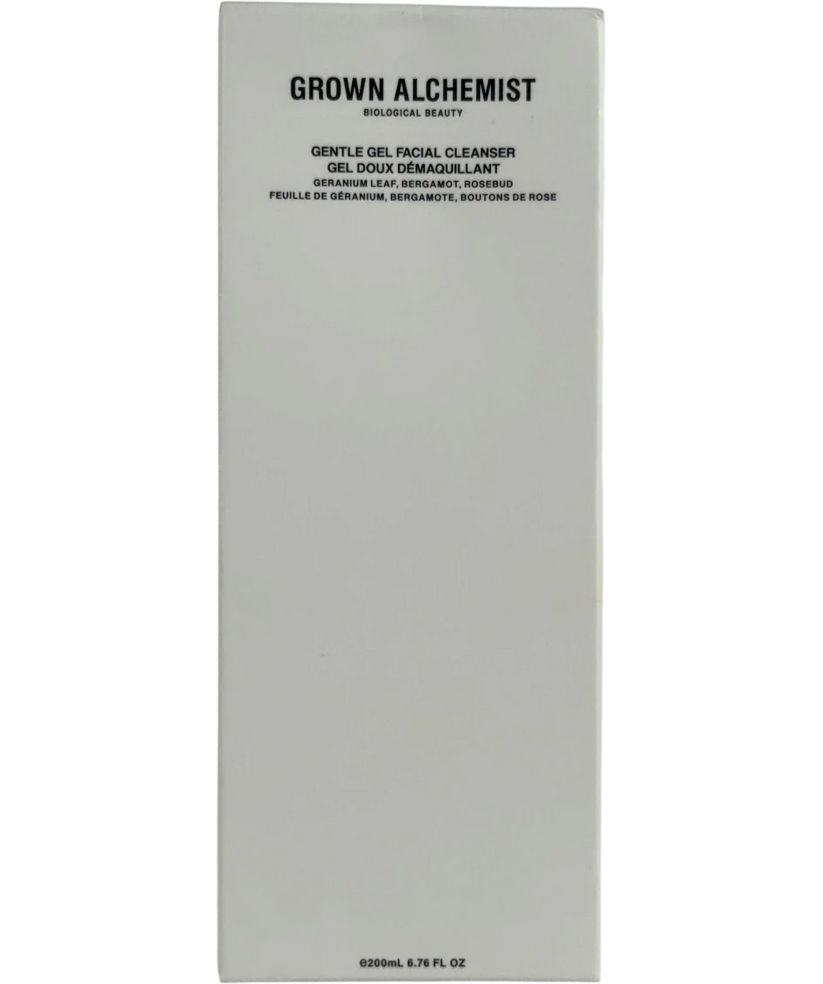 Grown Alchemist Gentle Gel Facial Cleanser, size 200ml — front