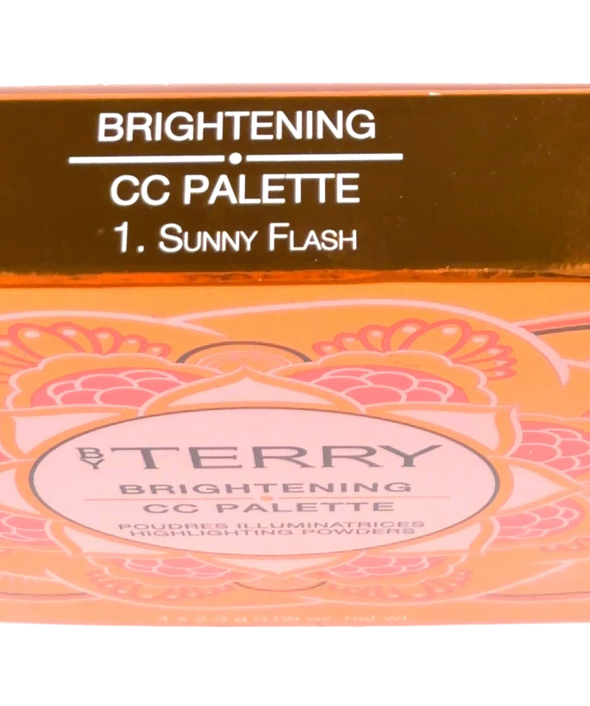 BY TERRY 1. Sunny Flash Brightening CC Palette, size 2.3g — back