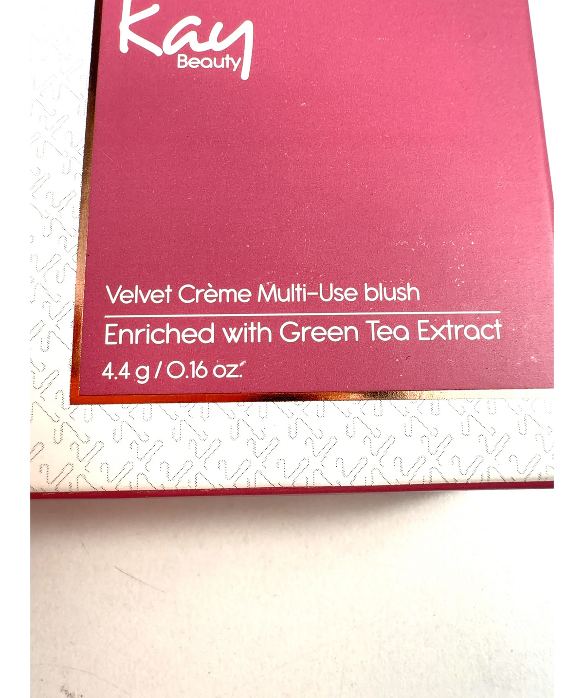 KAY BEAUTY Soften Velvet Crème Multi-Use Blush, size 4.4g — care label