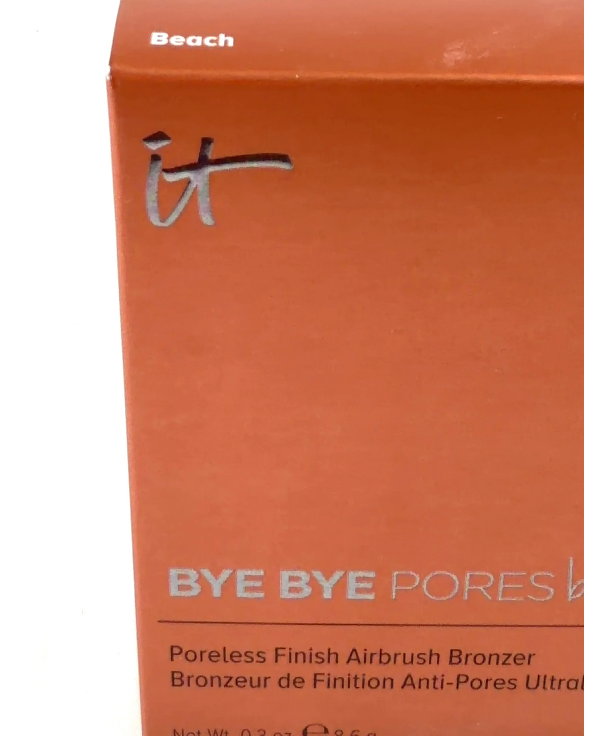 IT Cosmetics Beach BYE BYE PORES, size 8.6g — label