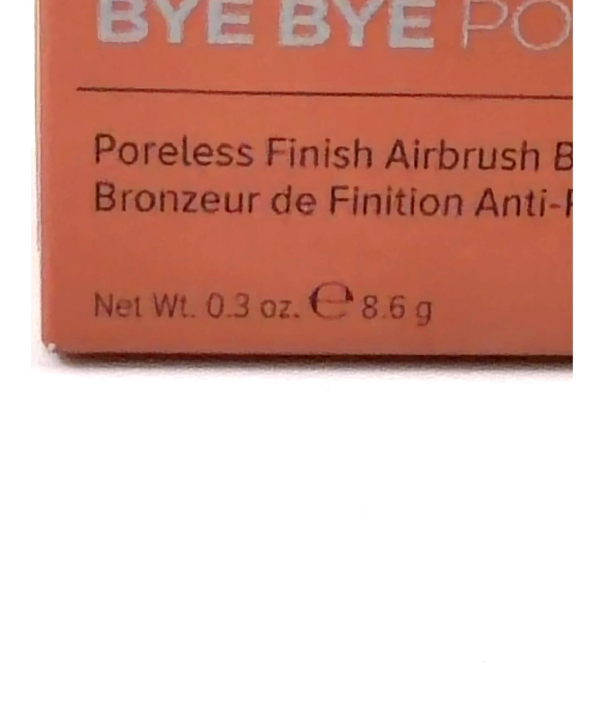 IT Cosmetics Beach BYE BYE PORES, size 8.6g — care label