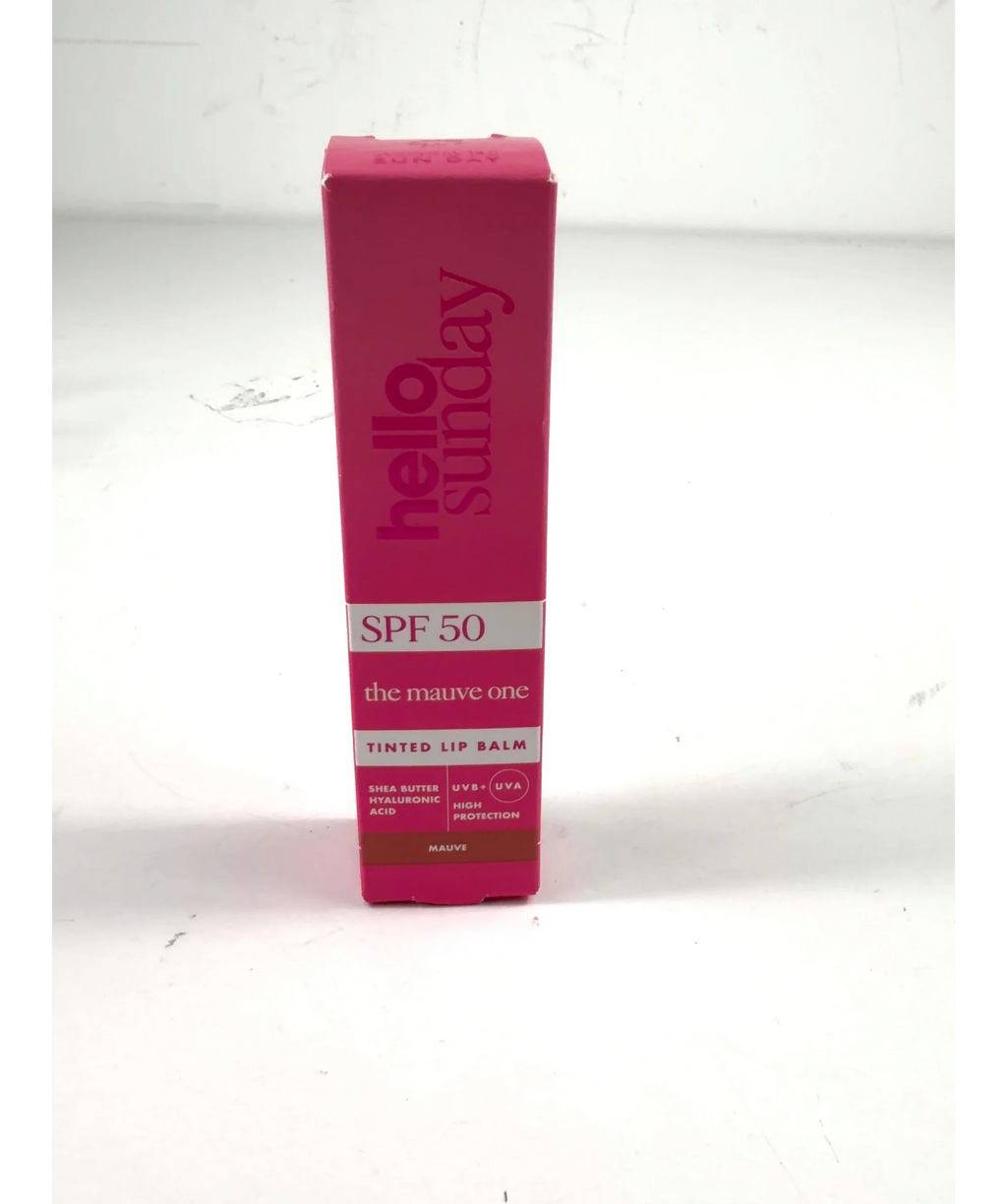 Hello Sunday the mauve one The Mauve One - Tinted Lip Balm SPF50 — care label