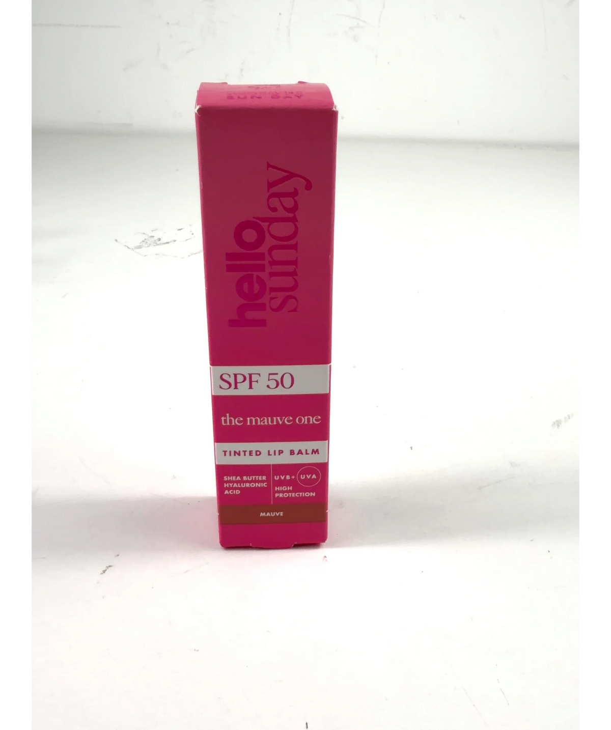 Hello Sunday the mauve one The Mauve One - Tinted Lip Balm SPF50 — care label