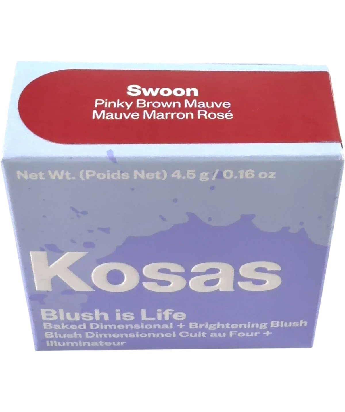 Kosas Swoon Blush is Life, size 4.5g — back
