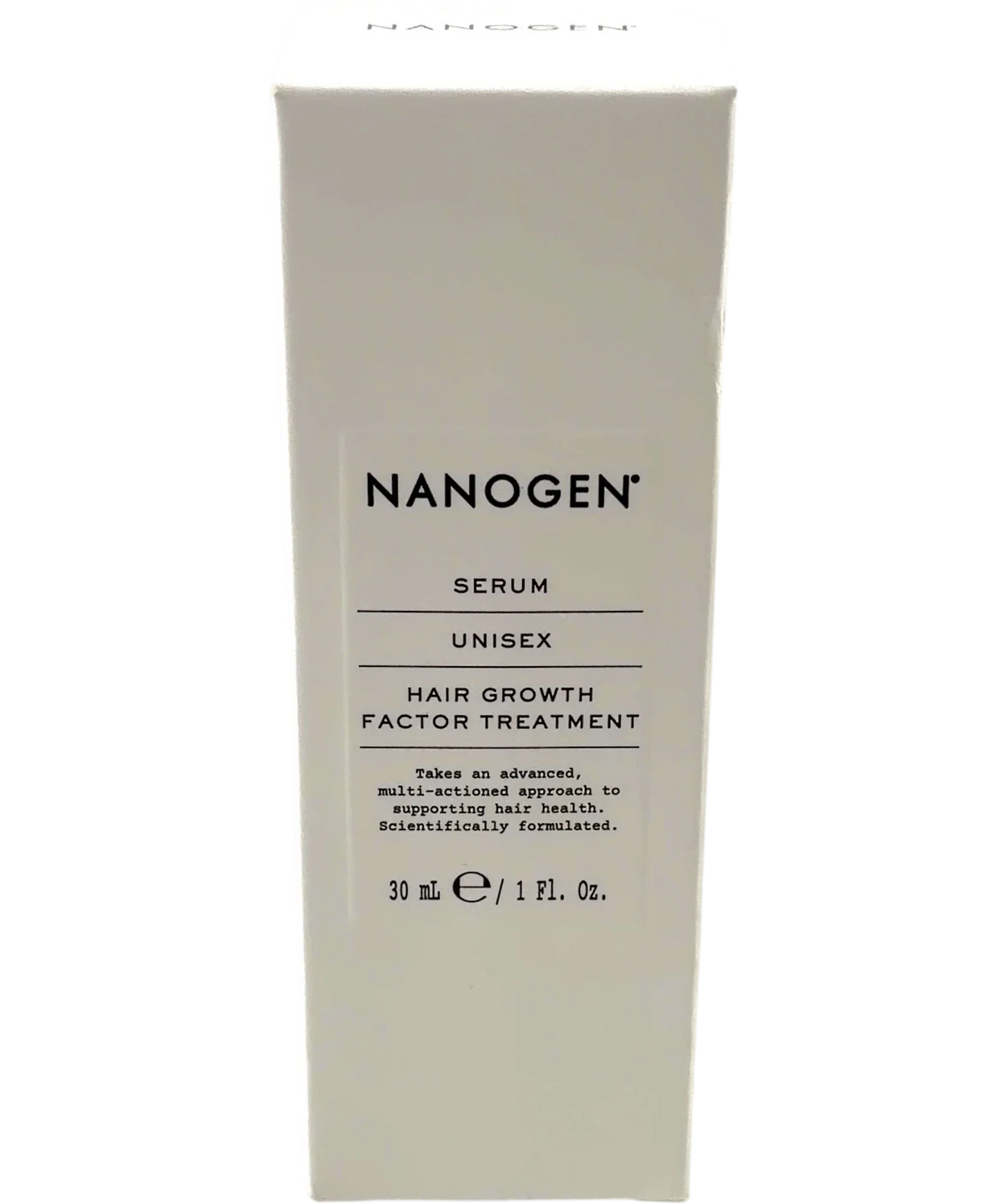 NANOGEN HAIR GROWTH FACTOR TREATMENT, size 30ml — front