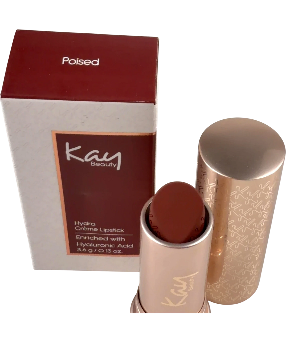 KAY BEAUTY Poised Hydra Crème Lipstick, size 3.6g — back