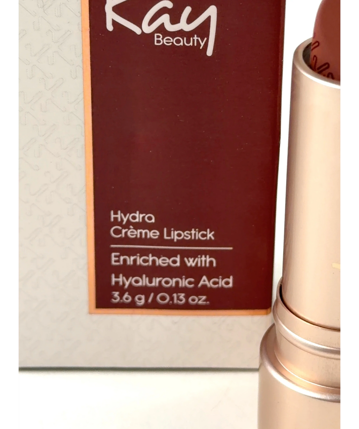 KAY BEAUTY Poised Hydra Crème Lipstick, size 3.6g — care label