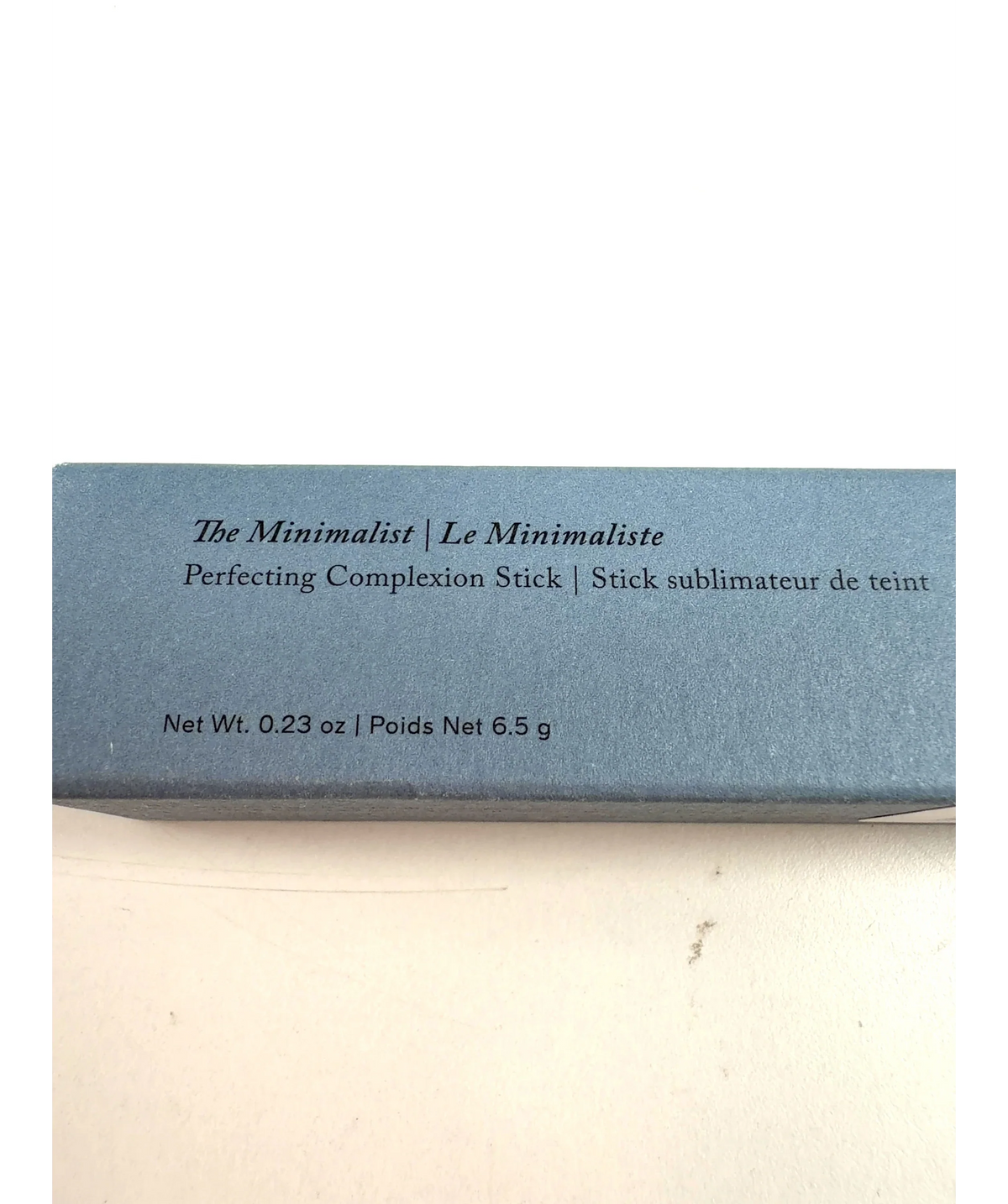 merit grey The Minimalist Perfecting Complexion Stick, size 6.5g — care label