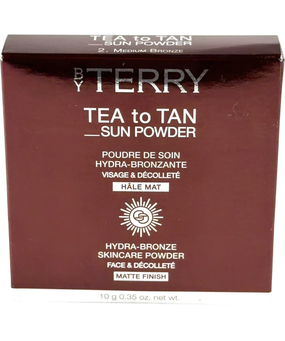 BY TERRY 2. Medium Bronze TEA to TAN SUN POWDER, size 10g — front