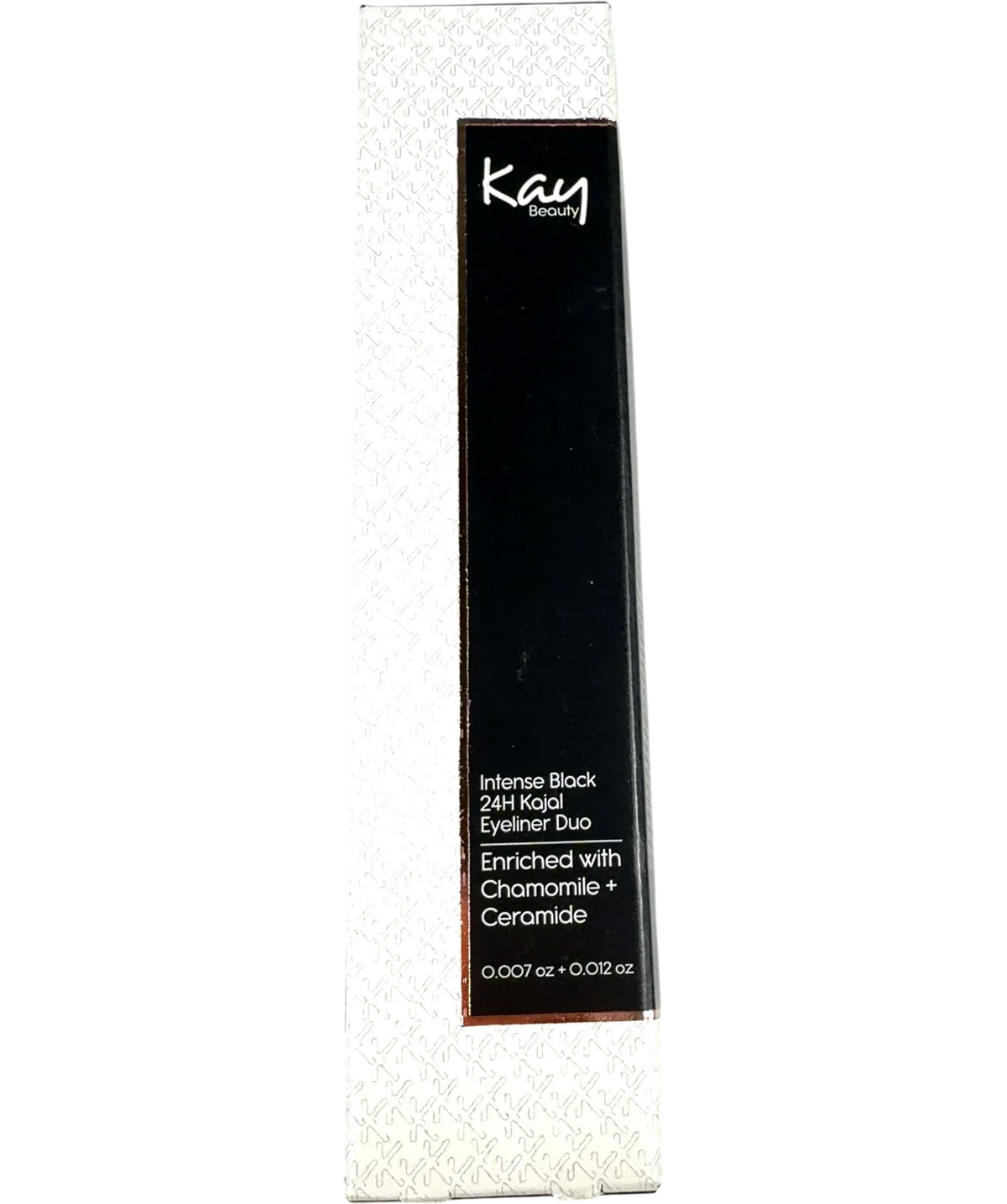 KAY BEAUTY Intense Black Intense Black 24H Kajal Eyeliner Duo, size 0.007oz — front